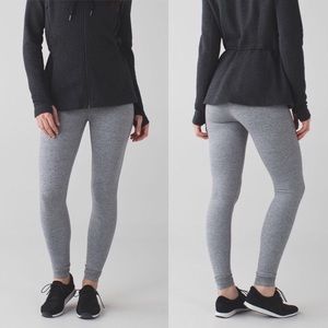 Lululemon Wunder Under Legging Heathered Slate
